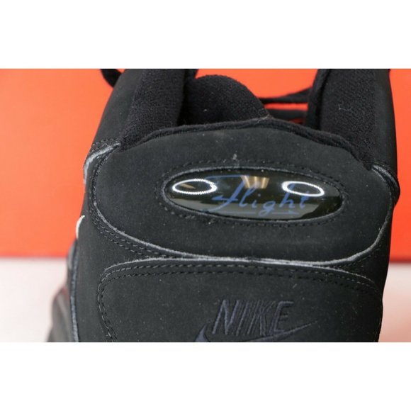 NOS Vintage 90s Nike Air Hops Basketball Shoes Sneakers Black main image 4